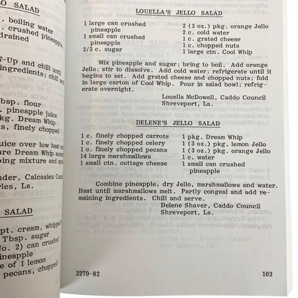 Pots Pans and Pioneers III Vintage Community Cookbook 1983 Louisiana Recipes - Picture 5 of 11